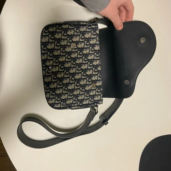 Christian Dior - Oblique Saddle Messenger Bag - Picture 6 of 7